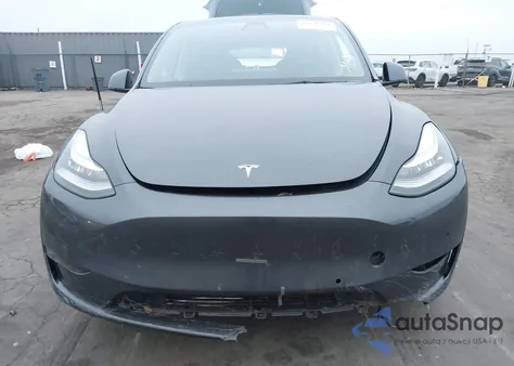 2021 Tesla Model Y Long Range Dual Motor All-Wheel Drive из США, поврежденный, VIN 5YJYGDEE3MF225160